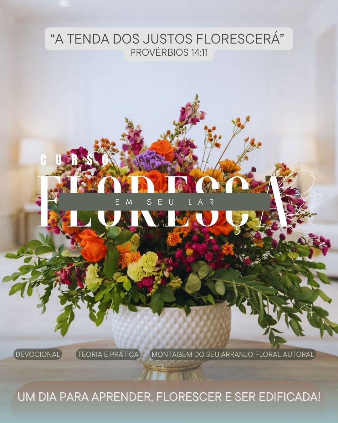 Arranjos florais — Floresça em Seu Lar